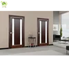 single interior wood veneer main bathroom wooden flush doors models