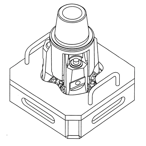 Drill bit reducer and tricone bit breaker.png