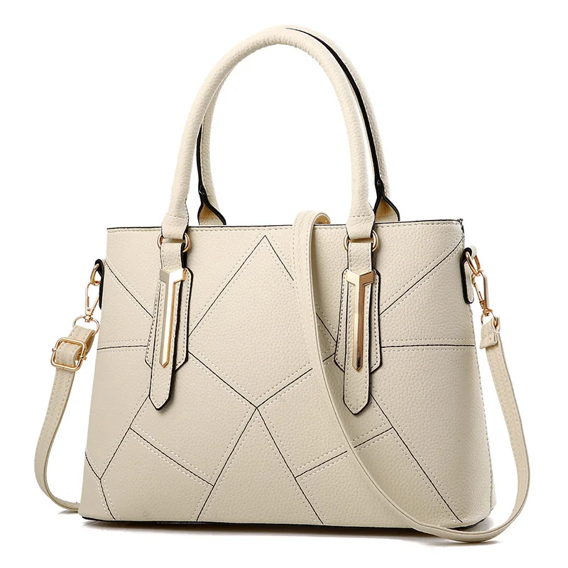 Leather tote bag for women lady handbag top-handle bags geometric bag, Beige, navy, red, black, pink, blue, purple, dark pink, grey
Leather tote bag for women lady handbag top-handle bags geometric bag, Beige, navy, red, black, pink, blue, purple, dark pink, grey
