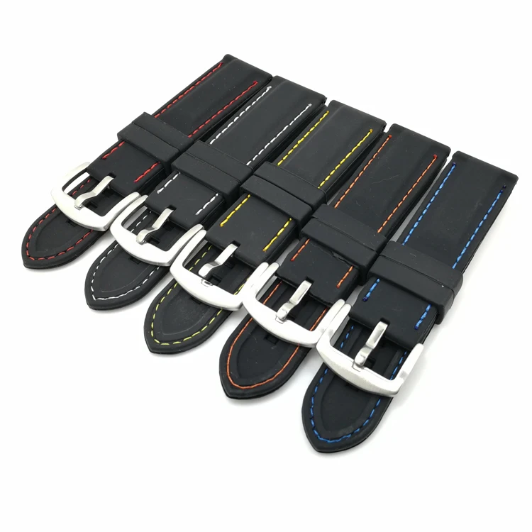 stitching water-proof sport silicone rubber wrist watch band watch strap
stitching water-proof sport silicone rubber wrist watch band watch strap