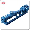 Hengbiao G series positive displacement pumps manufacturer electric motor industrial fuel heavy oil single mono screw pump