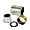 Hydraulic gear pump bush PTFE linned steel bronze cylinder dry bearing bushing (SF-1D)