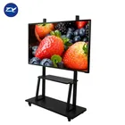Infrared Smart Boards Interactive Stand 84 Inch For Schools Education