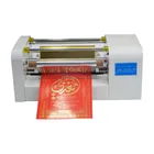 digital gold foil printing machine price for A4 and A3 size paper card gold printing machine