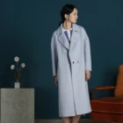 Italian style latest design style double-sided single-sided cashmere coat