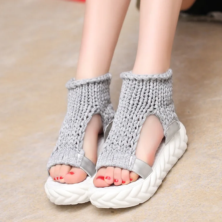 2019 new shoes Women Sandals Summer shoes Sandals on the platform flip flops gladiator Bottom Women Shoes, As shown
2019 new shoes Women Sandals Summer shoes Sandals on the platform flip flops gladiator Bottom Women Shoes, As shown