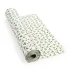 Hot sale Eco-Friend Disposable Plaid Plastic Tablecloth Rolls PVC/PEVA Table Cover