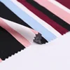 Knitting beautiful stripe printed spun poly span sports jersey fabric