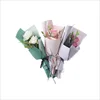 double sided Waterproof Flower Wrapping Paper Double Colors Gift Packaging Paper 10 Sheets Florist Bouquet Wraps