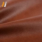 0.6-1.2mm thickness polyester decoration pvc synthetic leather
