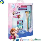 F&J brand fashion kid hairpin frozen princess hair band and clip in hair extension elsa anna fairy tale wedding hair accessories