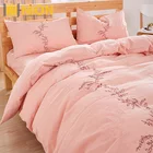 Vintage Washed Flax Bed Linen in Imported French Linen Belgian Linen