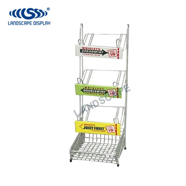 Fabrik Nach Mass Metall Kaugummi Display Rack Draht Kaugummi Display Stander Desktop Kaugummi Display Regal Buy Kaugummi Display Rack Kaugummi