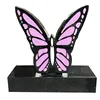 Granite Animal Color Butterfly Headstone