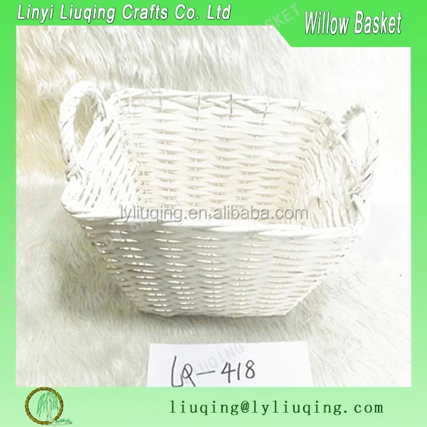 2016 wicker display flowers artificial willow basket