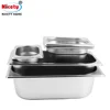 Stainless Steel Gastronom GN Pan Buffet Trays for food service equipments