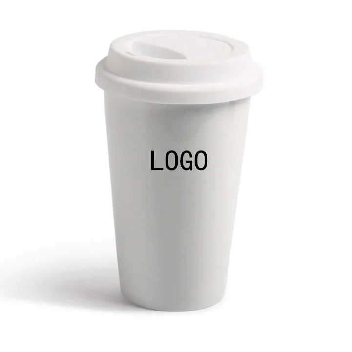 Custom sublimation double wall ceramic coffee mug travel coffee cup with silicone lid, Customized color
Custom sublimation double wall ceramic coffee mug travel coffee cup with silicone lid, Customized color