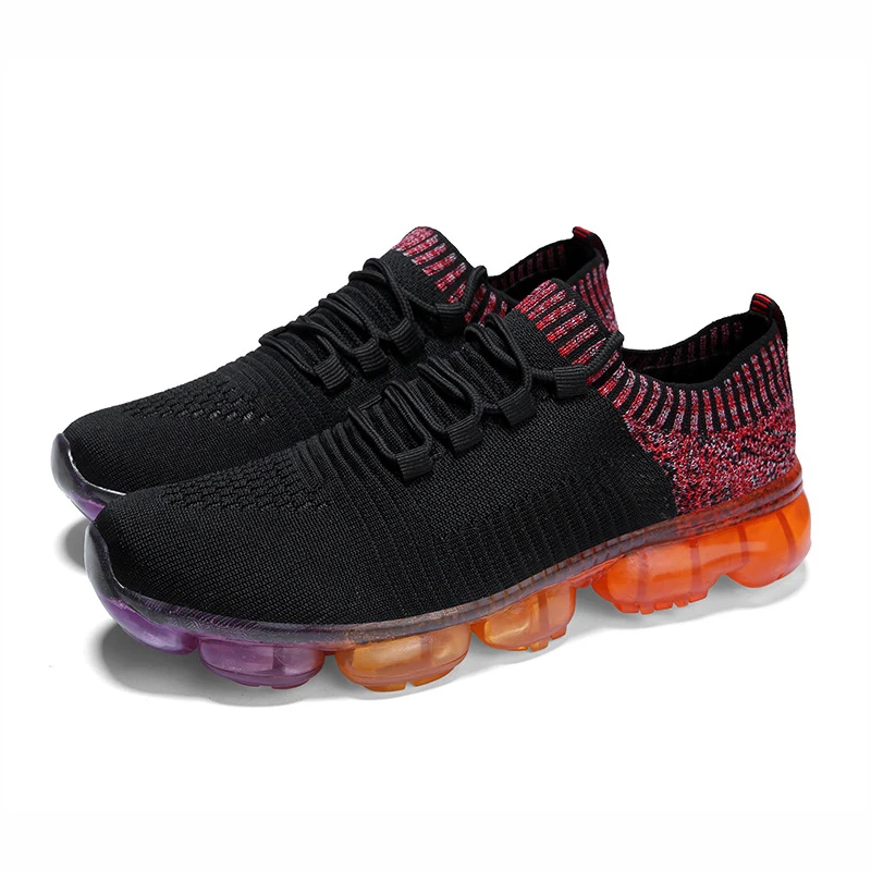 2020 Men Running Sports Shoes Rainbow Color Sole Shock Absorbing Sneakers, Black or custom color
2020 Men Running Sports Shoes Rainbow Color Sole Shock Absorbing Sneakers, Black or custom color
