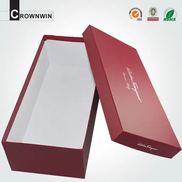 flat pack luxury cardboard custom shoe box