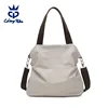 China Wholesale New Stylish Custom Woman Large Capacity Travel Canvas Shoulder Tote Bag Ladies Handbag