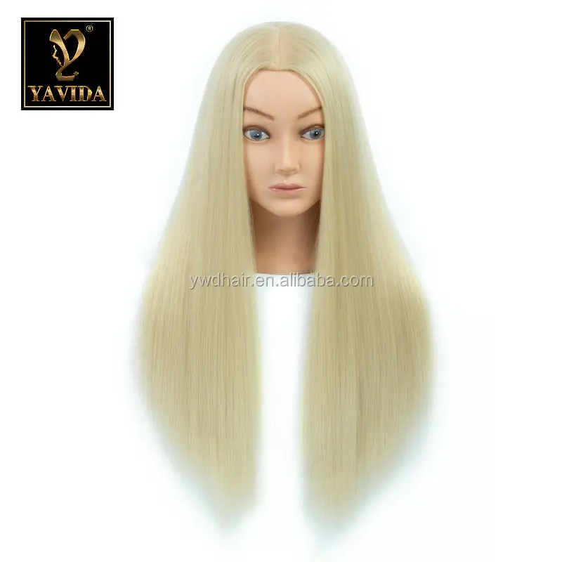 Mannequin Head Natural Hair Training Head Hair Dressing