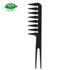 Free Samples 2 IN 1 Functional Factory Custom Color Plastic Hair Brush Comb