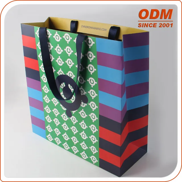 china laser cut paper gift bags
