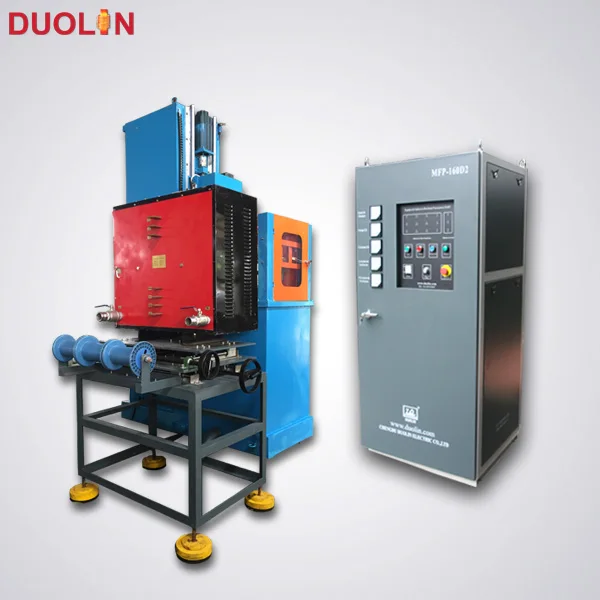 Induction Roller Quenching Gear Shaft Induction Heating Machine  For Hardening