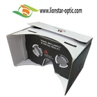 90%-95% DISCOUNT free samples google vr glasses left-right side 3d movies glasses virtual reality veiwer VR Cardboard