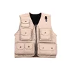 Custom logo Waterproof 100%cotton tool vests Photography Fishing Vest for Men