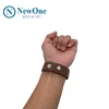 Fake leather wristbands with NFC chip