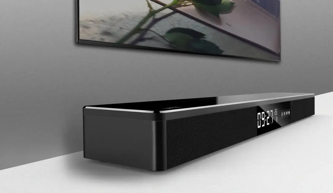 Remote Control Home Theatre System Speaker Bluetooth Sound Bar with Subwoofer - ANKUX.COM