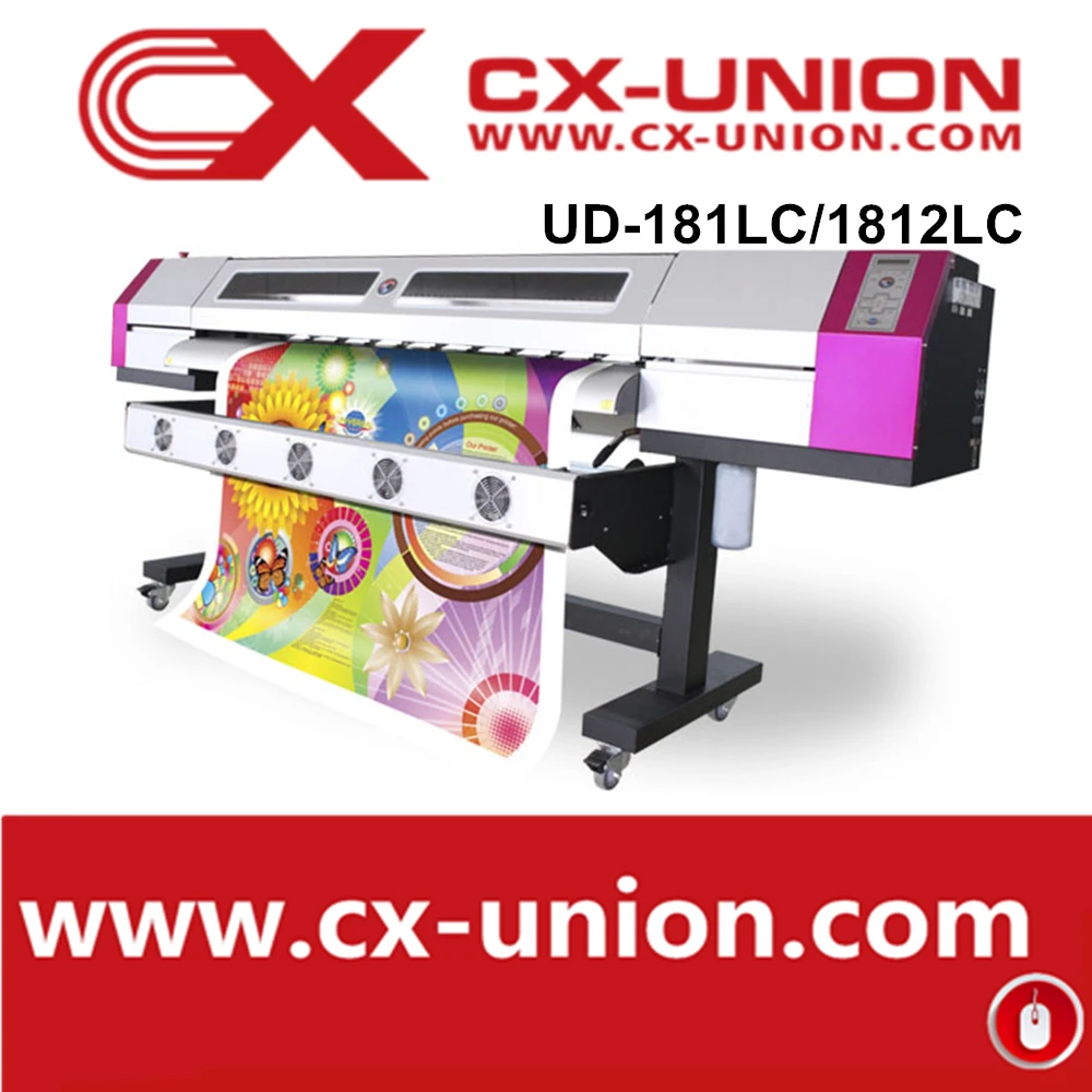 guangzhou seller best digital printing machine price multicolor banner flag cloth solvent printer