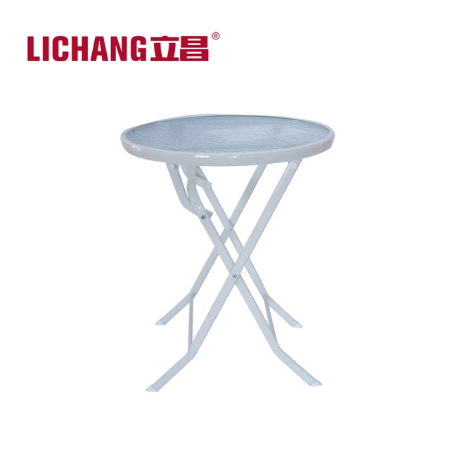 Glass Folding Competitive Price High quality Dining Table