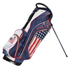 Light Weight Golf Stand Bags Custom made golf sport bags USA flag Nylon protect golf club head bag