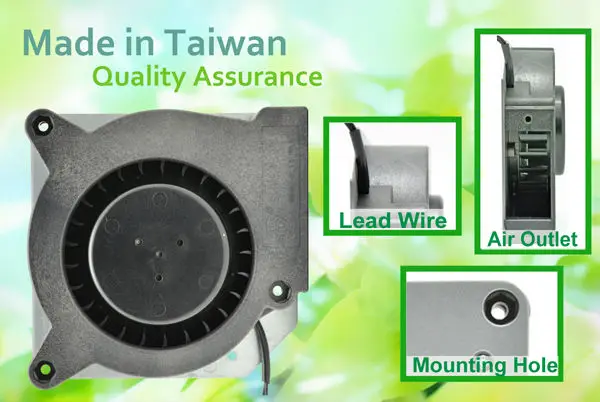 Centrifugal Fan, Plastic, 121x37mm - detail 8