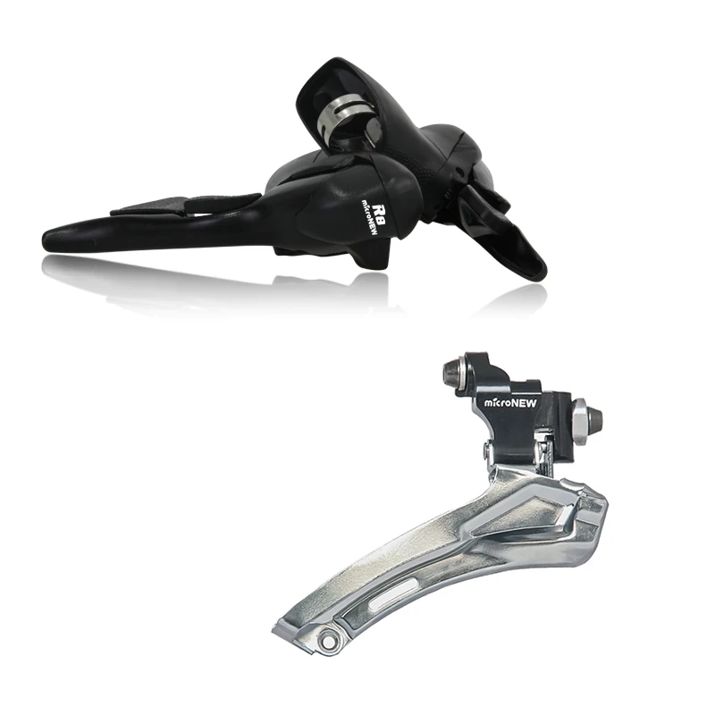 road bike Shifter Set Brake Levers bicycle Derailleur parts bicycle shifter Direct Mount Front Derailleur, Black
road bike Shifter Set Brake Levers bicycle Derailleur parts bicycle shifter Direct Mount Front Derailleur, Black
