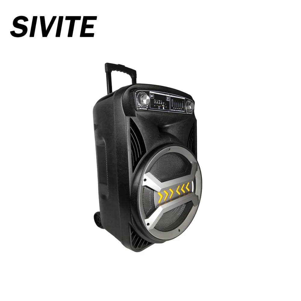 SIVITE B-15Y 15 inch Remote control trolley speaker - ANKUX.COM