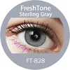 FT-828 sterling gray 3 tone hot sale korea brand fresh tone color contact lenses