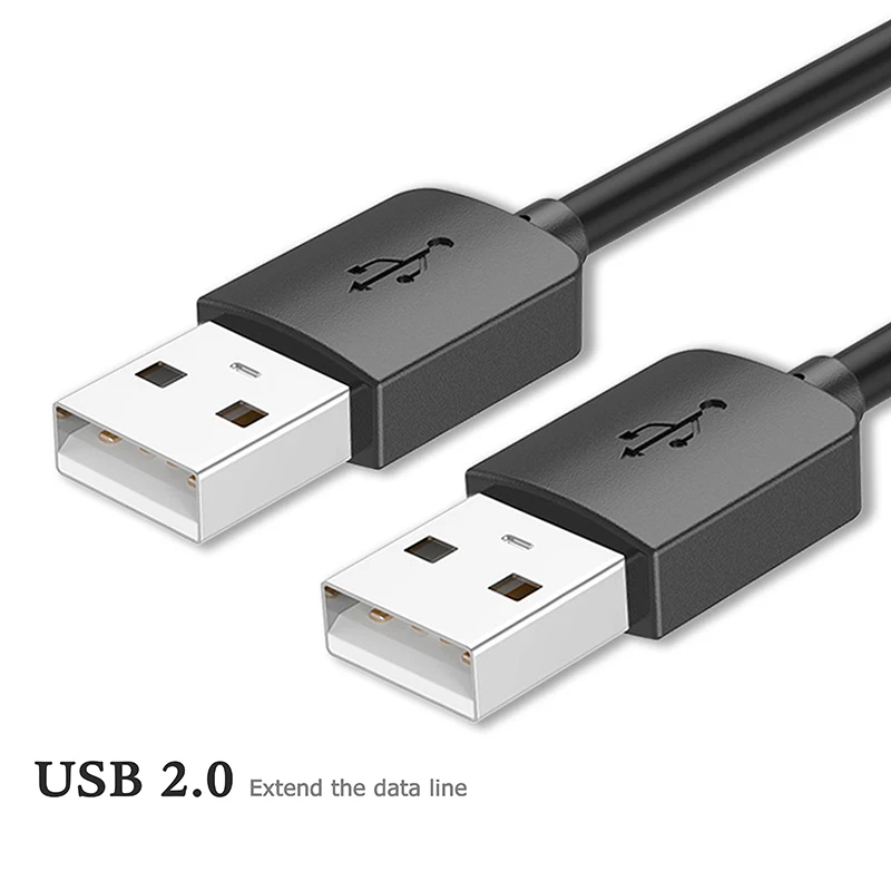 USB to USB Cable Type A Male to Male USB 3.0 2.0 Extension Cable for Radiator Hard Disk Webcam - ANKUX.COM