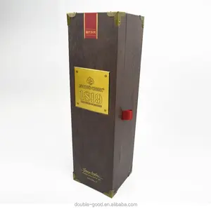 antique customized gift packaging wooden wine box