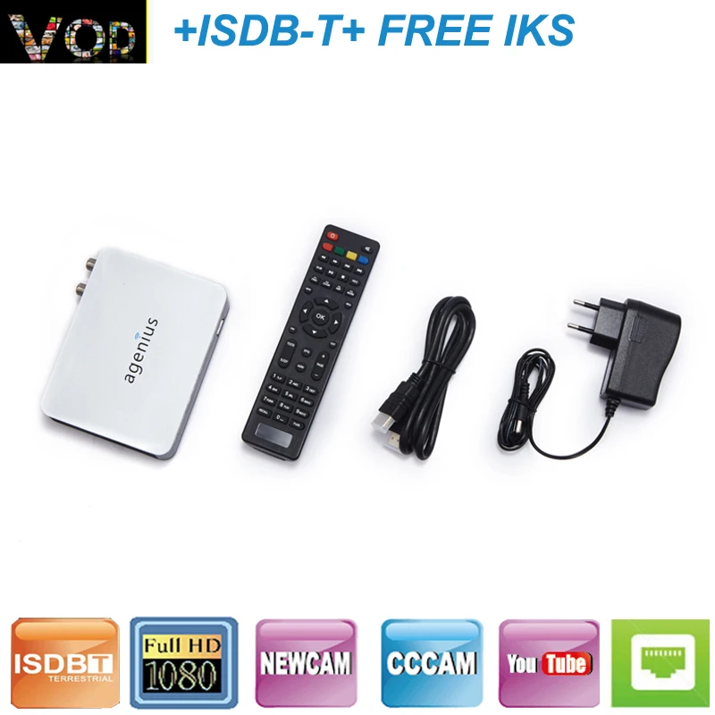 2019 Digital receptor A1 Hybrid with IKS FREE ISDB/T NEWCAM CCCAM VOD RJ45 FULL HD for Latin America, Orange / customized color
2019 Digital receptor A1 Hybrid with IKS FREE ISDB/T NEWCAM CCCAM VOD RJ45 FULL HD for Latin America, Orange / customized color