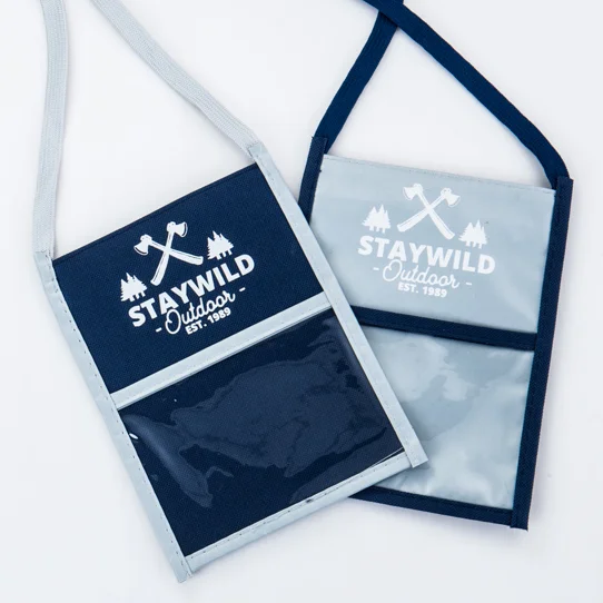 Custom Logo Printed Two Sided Conference ID Card Nylon Neck Wallet Badge Holder For Trade Show, Customized
Custom Logo Printed Two Sided Conference ID Card Nylon Neck Wallet Badge Holder For Trade Show, Customized