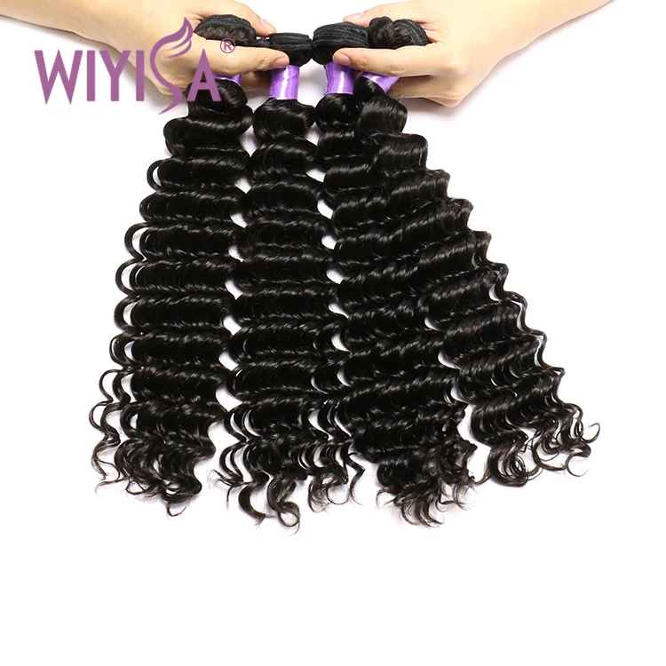 Natural New Style Virgin Human Hair Extension Brazilian 10A Grade Deep Wave, Unprocessed natural color
Natural New Style Virgin Human Hair Extension Brazilian 10A Grade Deep Wave, Unprocessed natural color