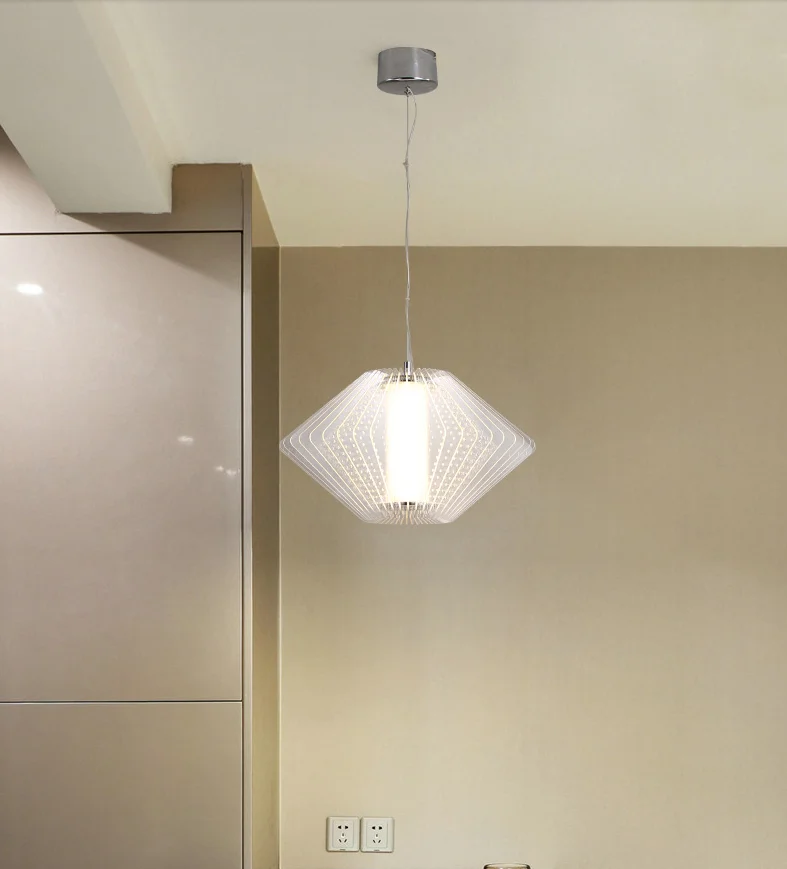Fashion new style hotel residential living room glass decoration modern led pendant light chandelier