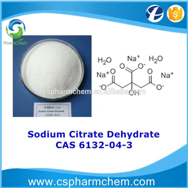 sodium citrate c6h5na3o7 2h2o