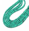 Wholesale greenish blue jewelry natural turquoise beads strand loose jewelry making