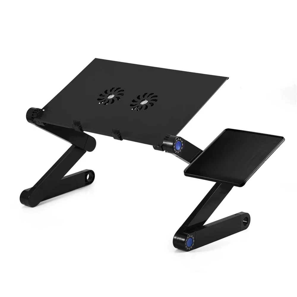Adjustable Foldable Laptop Desk Table Stand Table Vented Stand Bed Tray With w/ Cooling Dual Fan Mouse Table
Adjustable Foldable Laptop Desk Table Stand Table Vented Stand Bed Tray With w/ Cooling Dual Fan Mouse Table