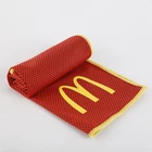 Custom Logo Water absorption Microfiber Gym Cooling Towel