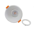 Foshan RTS White And Black 100mm Tilt Adjustable Spot Light GU10 Downlight